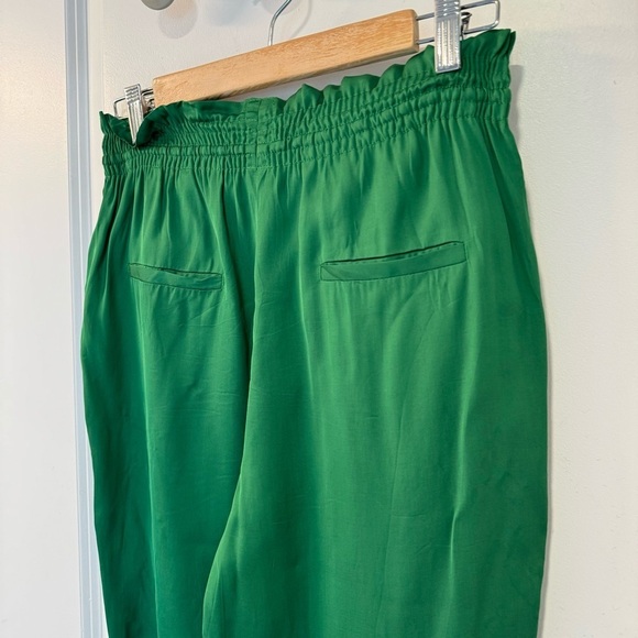 Massimo Dutti Size US 4  Green Silky Stunning Pants - Picture 5 of 6